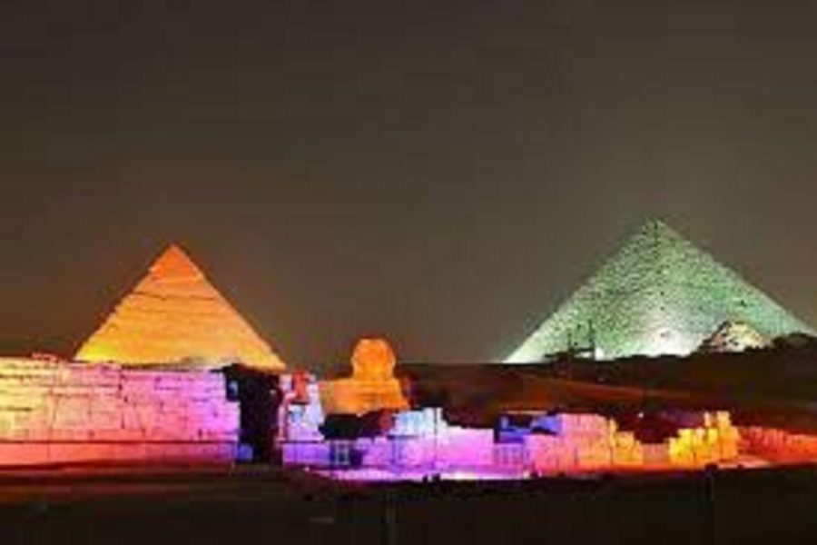 Pyramids Sound & Light Show in Giza